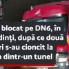 Trafic blocat pe DN6, in Mehedinti, dupa ce doua TIR-uri s-au cioncit la ...