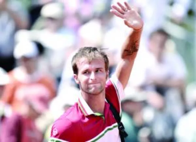 Adrian Ungur i-a luat un set lui Roger Federer