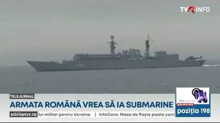 Armata Romana vrea sa ia submarine