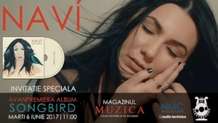 Cantautoarea Navi lanseaza albumul de debut, Songbird