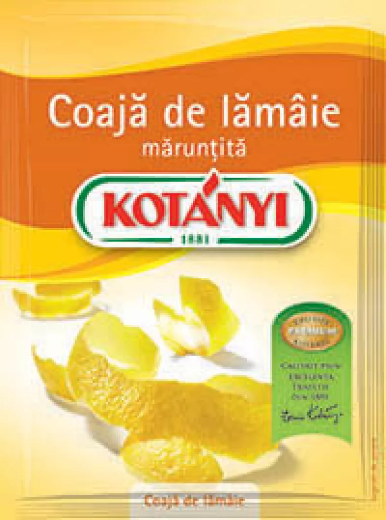 Coaja de lamaie de la Kotanyi