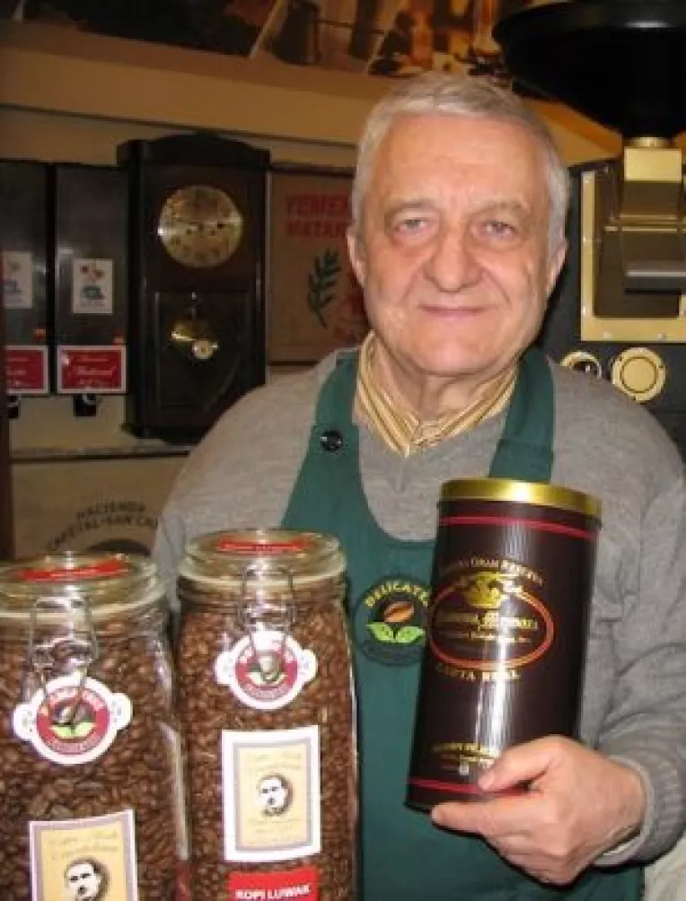 Gheorghe Florescu este cel mai important cafegiu nu doar din Bucuresti, ci din toata Romania