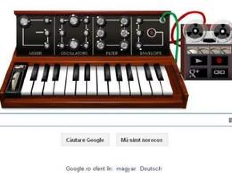 Google l-a omagiat pe Robert Moog, inventatorul sintetizatorului