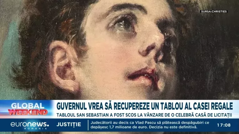 Guvernul vrea sa recupereze un tablou al Casei Regale. Tabloul San Sebastian, scos la vanzare