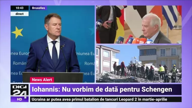 Iohannis: A nu se confunda migratia cu Schengen, asa cum fac unele state. Voi merge in Bulgaria