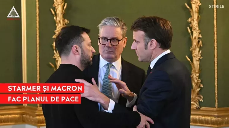 Marea Britanie, Franta, partenerii europeni si Ucraina lucreaza la un plan de pace