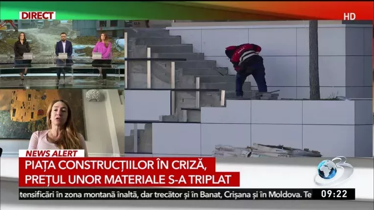 Piata constructiilor in criza. Pretul materialelor de constructii s-a triplat