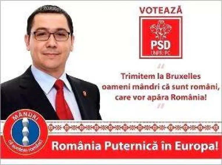 Piatra Neamt: Victor Ponta participa la mitingul pentru sustinerea eurocandidatilor  aliantei PSD-PC-UNPR