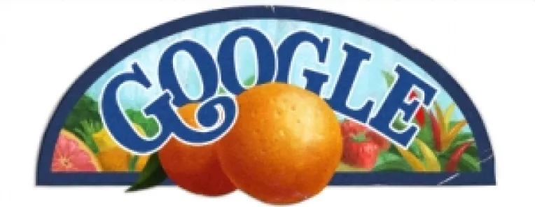 Portocale: Google are un nou logo prin care il aniverseaza pe biologul care a descoperit vitamina C