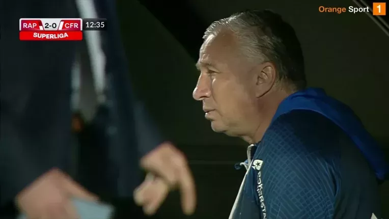 Rapid - CFR Cluj 3-1. Campioana e tot mai departe de titlu. Giulestenii spera la Europa