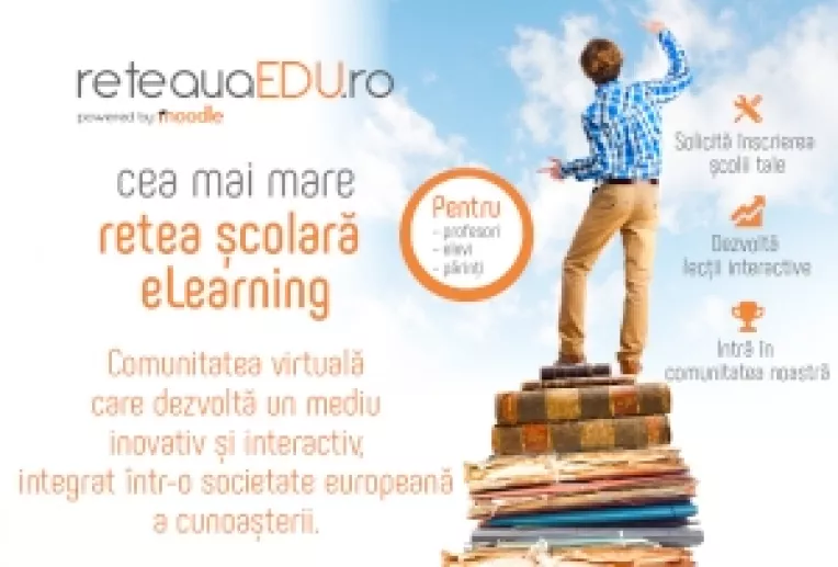 Relansarea reteauaEDU.ro, cea mai mare retea scolara eLearning