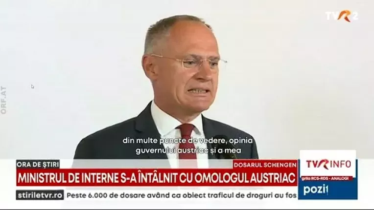 Schengen: Austria spune, din nou, "NU" Romaniei