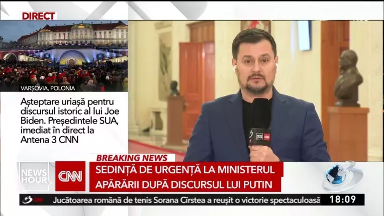 Sedinta de urgenta la MApN, dupa discursul lui Vladimir Putin. Ce decizii au fost luate