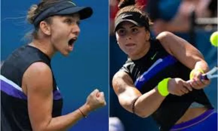 Simona Halep a invins-o in trei seturi pe Bianca Andreescu, la Turneul Campioanelor
