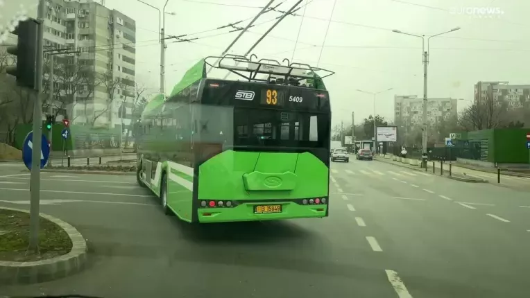 Troleibuze noi cumparate de Primaria Capitalei