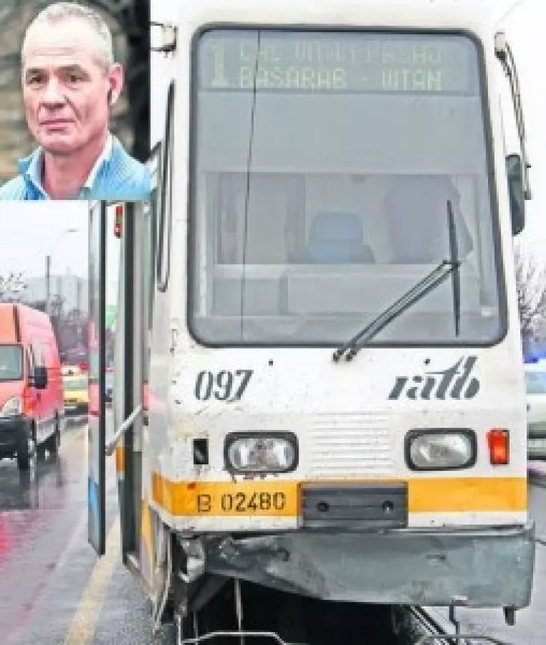 Vatmanul tramvaiului nu recunoaste ca putea evita accidentarea lui Lucescu