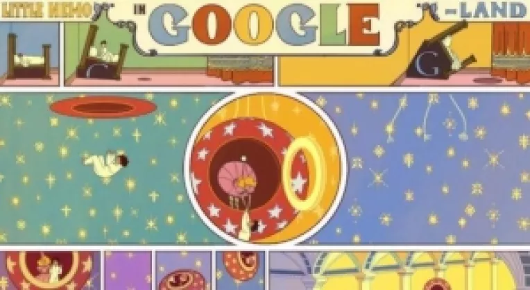 ZF.ro: Google marcheaza, luni, 107 ani de la aparitia benzii desenate "Micutul Nemo in Tara Visurilor"